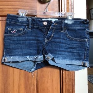 Hollister jean shorts